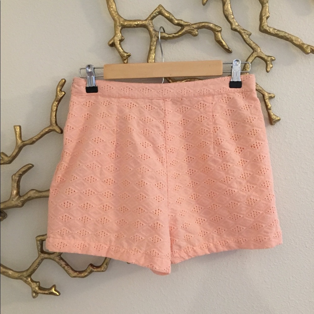 PINK COTTON SHORTS